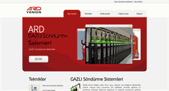 Desktop Screenshot of gazlisondurmesistemleri.net