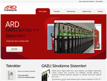 Tablet Screenshot of gazlisondurmesistemleri.net
